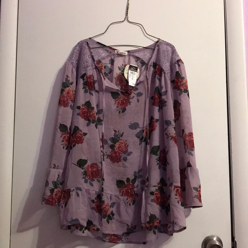 Floral blouse